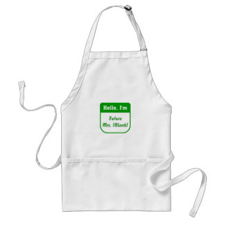 Future Mrs. apron - Personalised