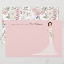 Future Mrs Bride Thank You Stationery