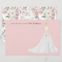 Future Mrs Bride Thank You Stationery