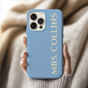Future Mrs   Custom Baby Blue Bachelorette Party iPhone 15 Pro Max Case