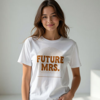 Future Mrs Custom Last Name | Personalised Name T-Shirt