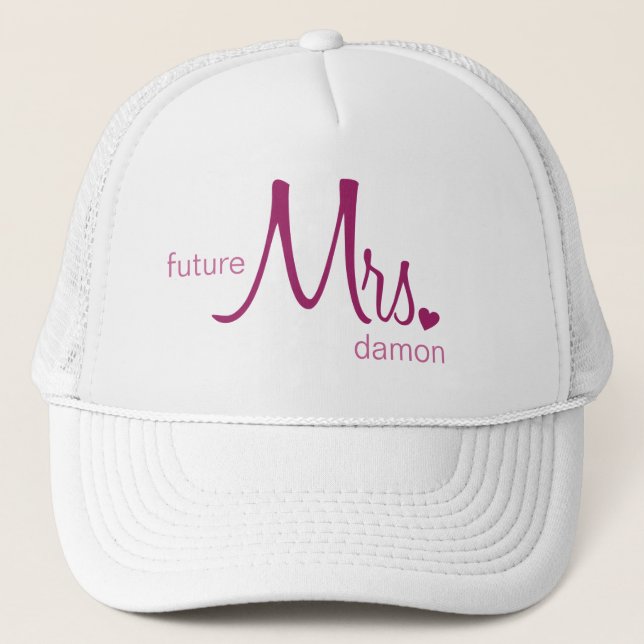 Future Mrs. Customisable Hat (Front)