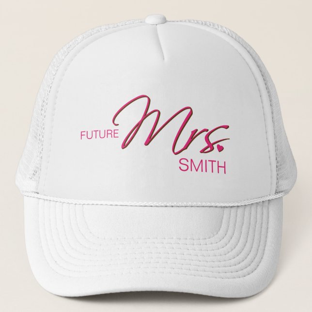 Future Mrs. Customisable Hat (Front)