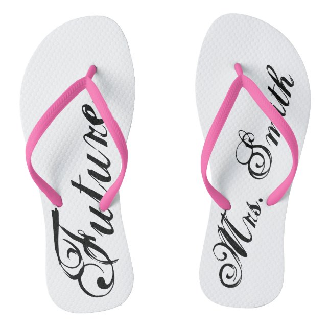 "Future Mrs." Customisable Jandals (Footbed)