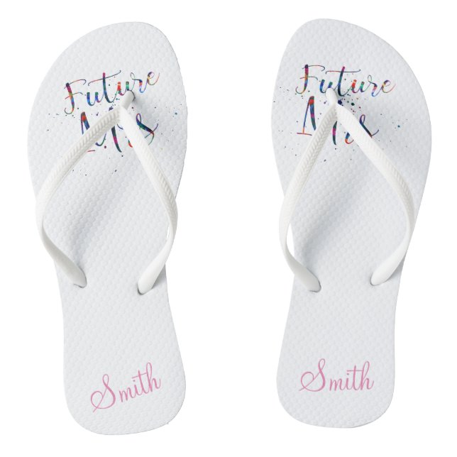 Future Mrs Customisable Jandals (Footbed)