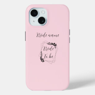 "Future Mrs. [Customisable Name]" Bride-to-Be iPhone 15 Case