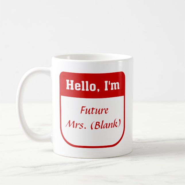 Future Mrs. Mug - Personalised (Left)