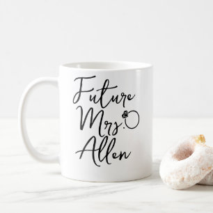 Future mrs mug- personalised future mrs mug gift