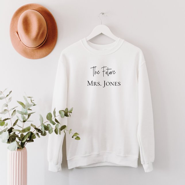 Future Mrs Personalised Bride Gift Custom Name Sweatshirt (Creator Uploaded)