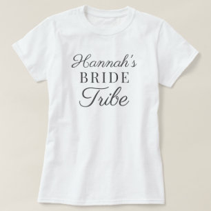 Future Mrs Script Custom Name Bride to be T-Shirt