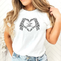 Future Mrs. Women Shirts Gothic Skeleton Hands