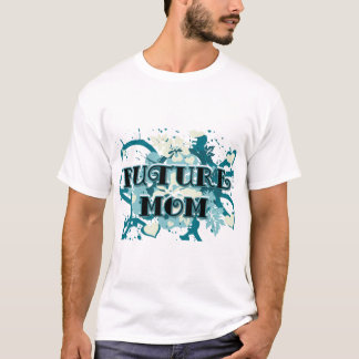 Future Mum - Hearts and Flowers T-Shirt