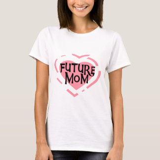 Future Mum Pink Heart Tshirts and Gifts