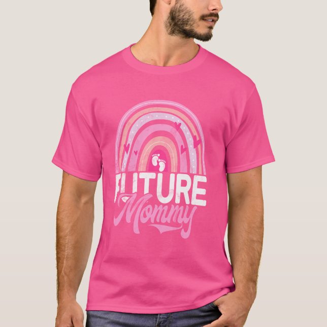Future Mummy Baby Shower T-Shirt (Front)