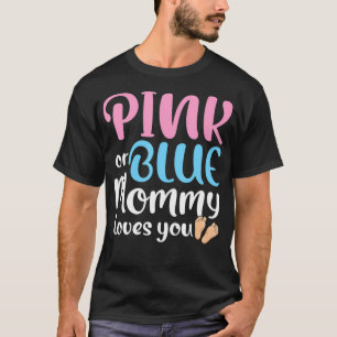 Future Mummy Pregnancy Baby Reveal Party Gender Re T-Shirt