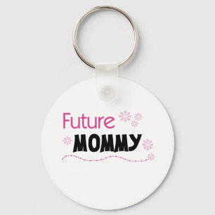 Future Mummy Tshirts and Gifts Key Ring
