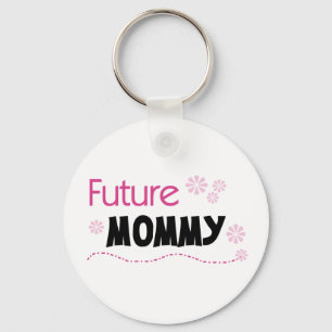 Future Mummy Tshirts and Gifts Key Ring