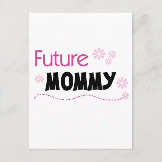 Future Mummy Tshirts and Gifts Postcard