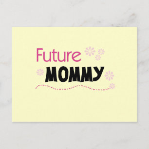 Future Mummy Tshirts and Gifts Postcard