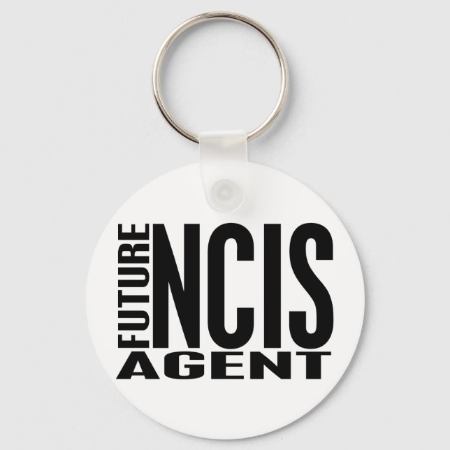 Future NCIS Agent Key Ring (Front)
