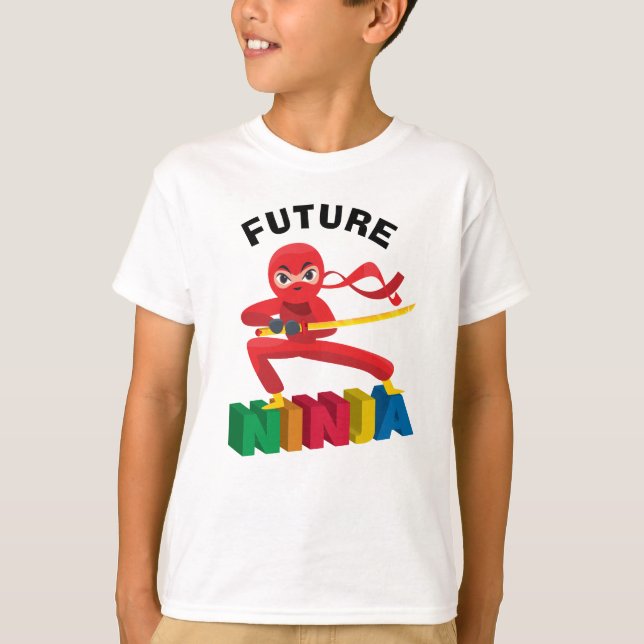 Future Ninja Warrior T-Shirt (Front)
