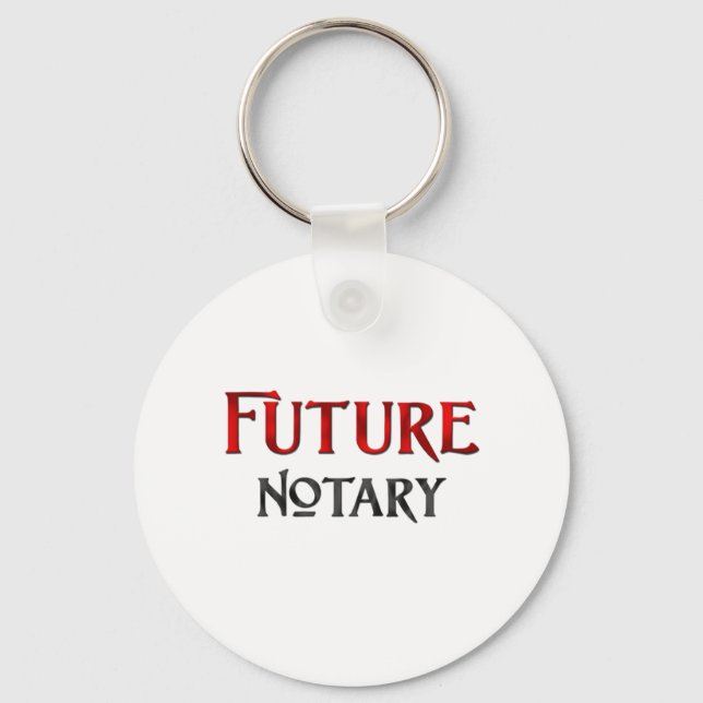 Future Notary Key Ring (Front)