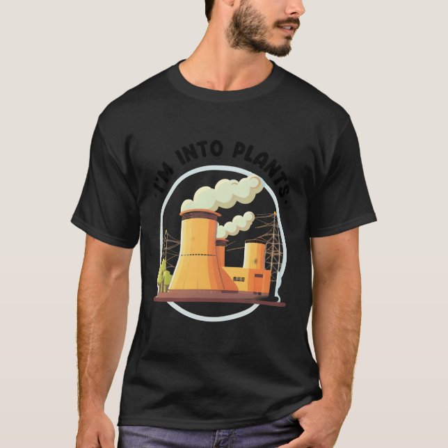 Future Nuclear Engineer Quote And Atomic Science T-Shirt (Front)