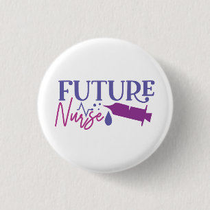 Future Nurse 3 Cm Round Badge