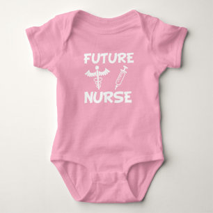 Future Nurse funny baby bodysuit