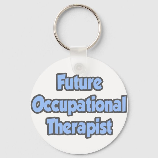 Future Occupational Therapist Key Ring (Front)