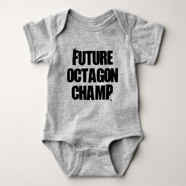 Future Octagon Champ Baby Bodysuit (Front)