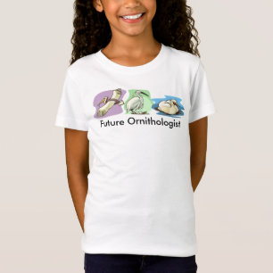 Future Ornithologist Bird drawings T-Shirt