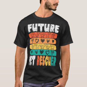 Future Pet Rescuer Pet Dog Rescue Animal   Kids T-Shirt