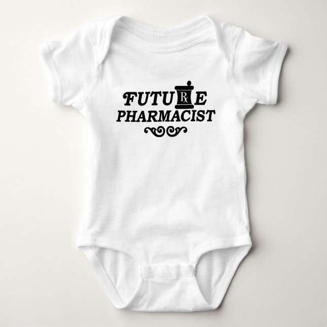 Future Pharmacist Baby Bodysuit (Front)