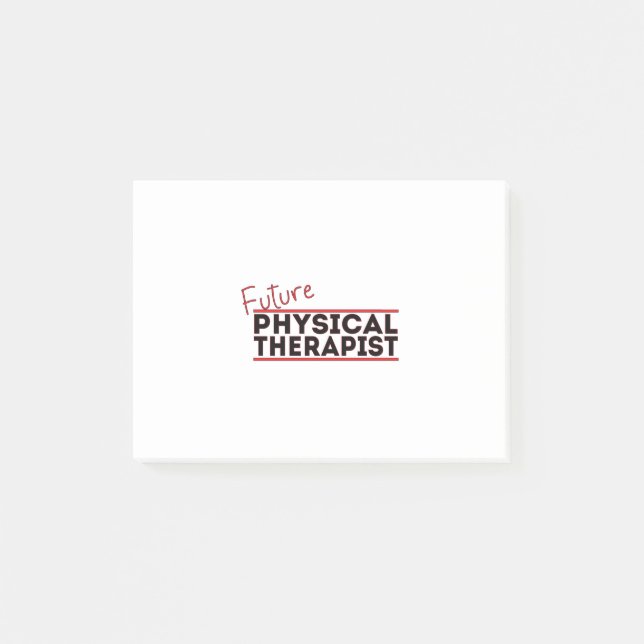 Future Physical Therapist Post-it Notes (Front)