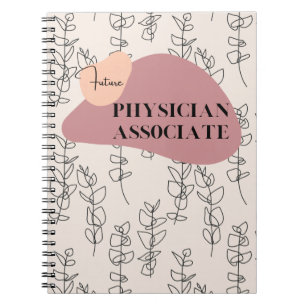 Future Physician Associate Modern Notebook Gift