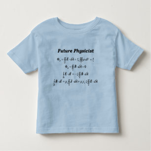 Future Physicist - Light & Atom Physics for Kids Toddler T-Shirt