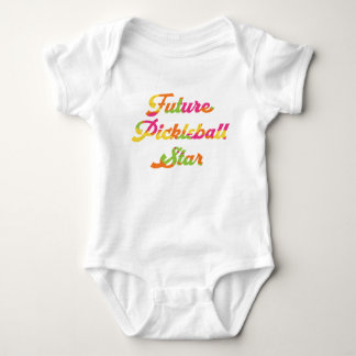 Future Pickleball Star Baby Bodysuit