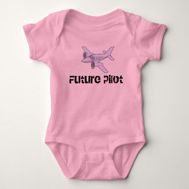 Future Pilot Baby Bodysuit (Front)