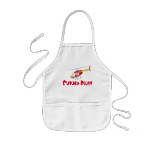 Future pilot kids apron