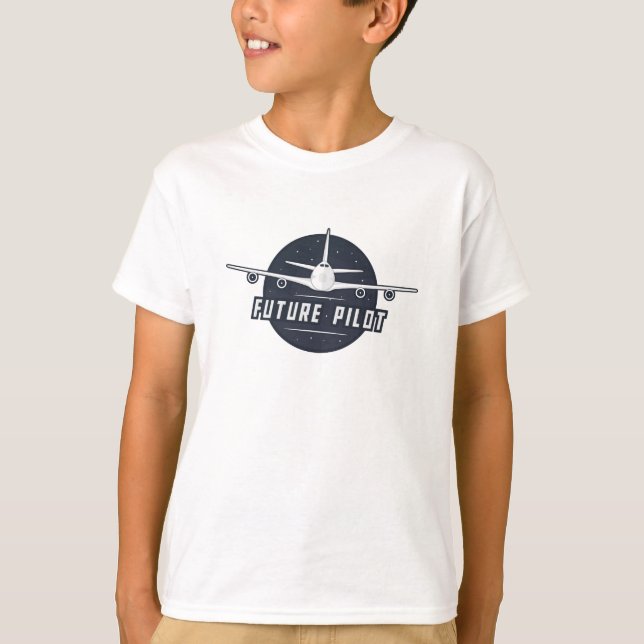 Future Pilot Kids Shirt (Front)