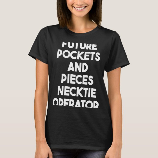 Future Pockets And Pieces Necktie Operator T-Shirt (Front)