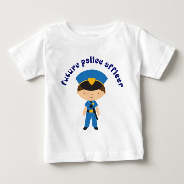 Future Police Officer Baby T-Shirt (Front)