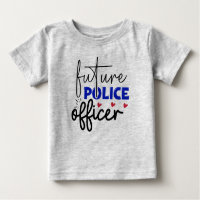 Future Police Officer Baby T-shirt