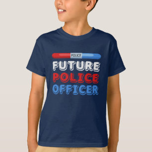 Future Police Officer Boy's T-shirt