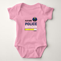 Future Police Officer Loading Cute Personalised