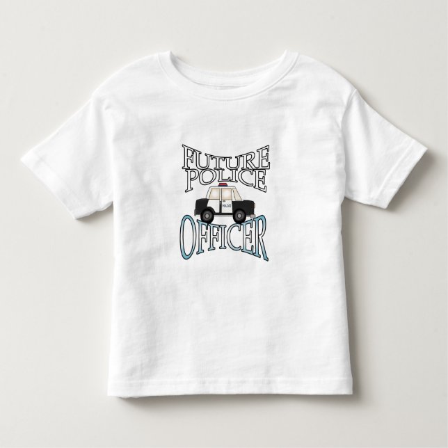 Future Police Officer Toddler T-Shirt (Front)
