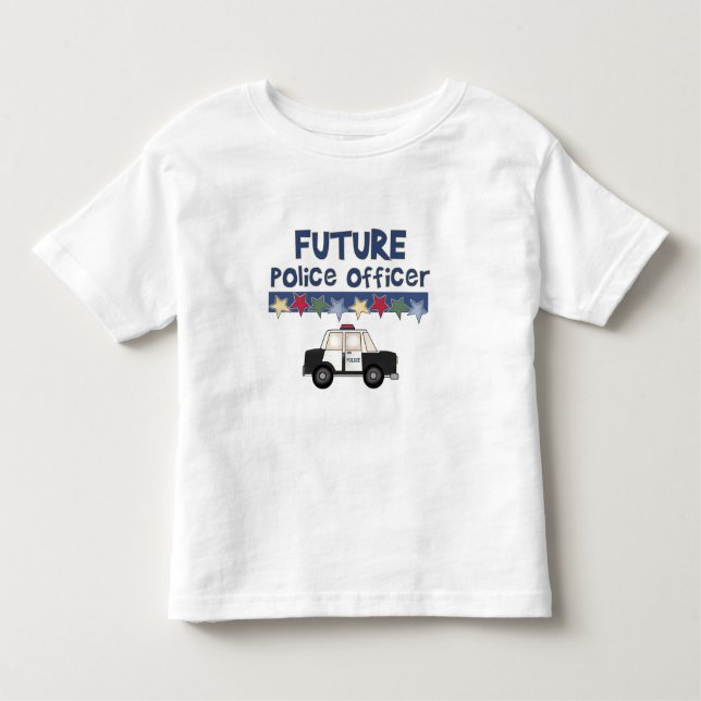 Future Police Officer Toddler T-Shirt (Front)