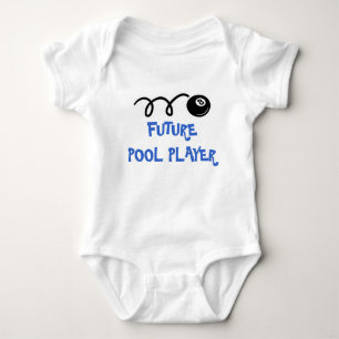 Future pool player   Cute baby clothes with 8 ball Bodysuit