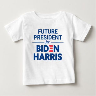 Future President for Biden Harris Custom Text Baby T-Shirt